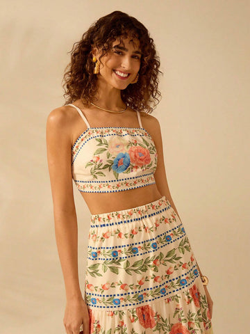 CAJUNI Débardeur femme style boho