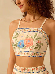 CAJUNI Débardeur femme style boho