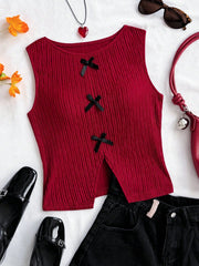 Soleia Femmes Top décontracté sans manches