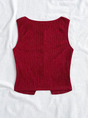 Soleia Femmes Top décontracté sans manches