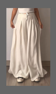 Loose Fit High Waist Regular Pants