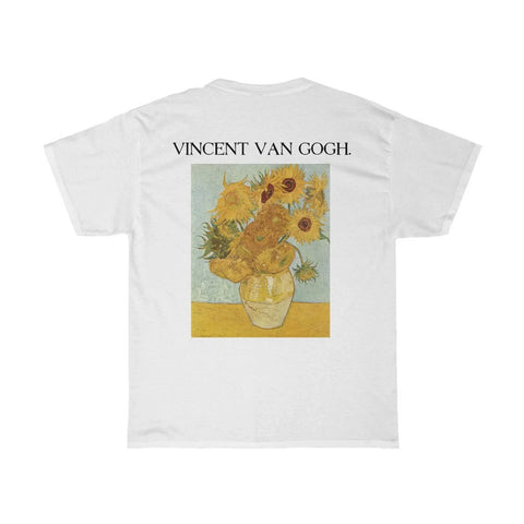 T-shirt Oversize Van Gogh "Sunflowers"