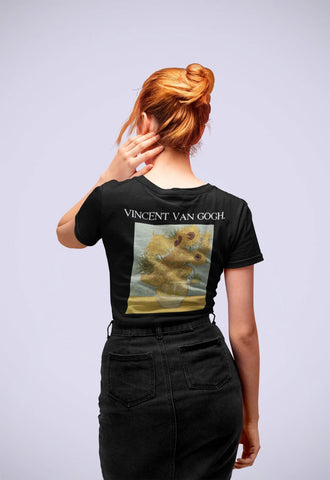 T-shirt Oversize Van Gogh "Sunflowers"