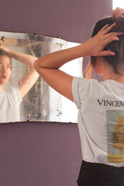 T-shirt Oversize Van Gogh "Sunflowers"