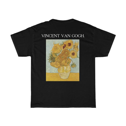 T-shirt Oversize Van Gogh "Sunflowers"