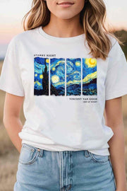Tshirt Oversize Van Gogh "The Starry Night"