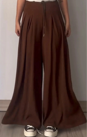 Loose Fit High Waist Regular Pants