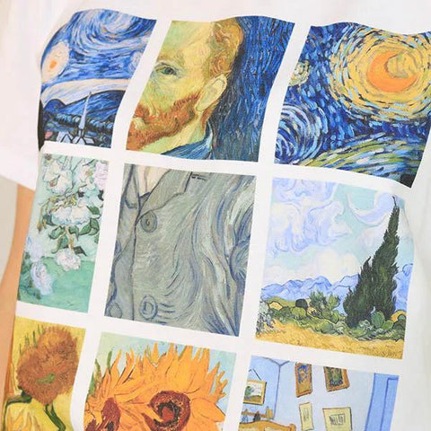 T-shirt Oversize Van Gogh