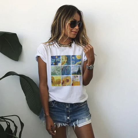 T-shirt Oversize Van Gogh